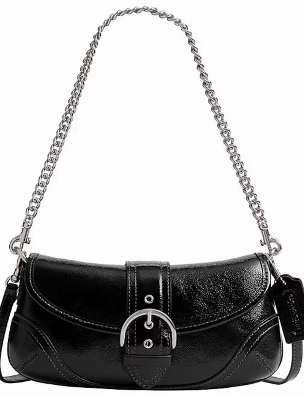 Coach Soho Flap Bag 25 – Black